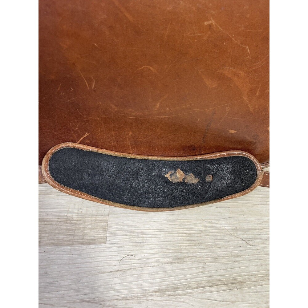 Vintage SCHLESINGER Messanger  Leather Bag. - Picture 6 of 14